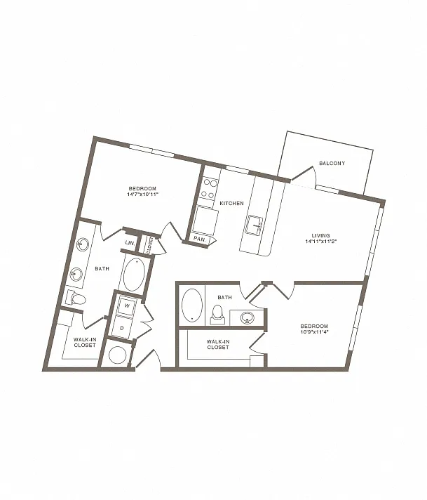 Floor plan B08