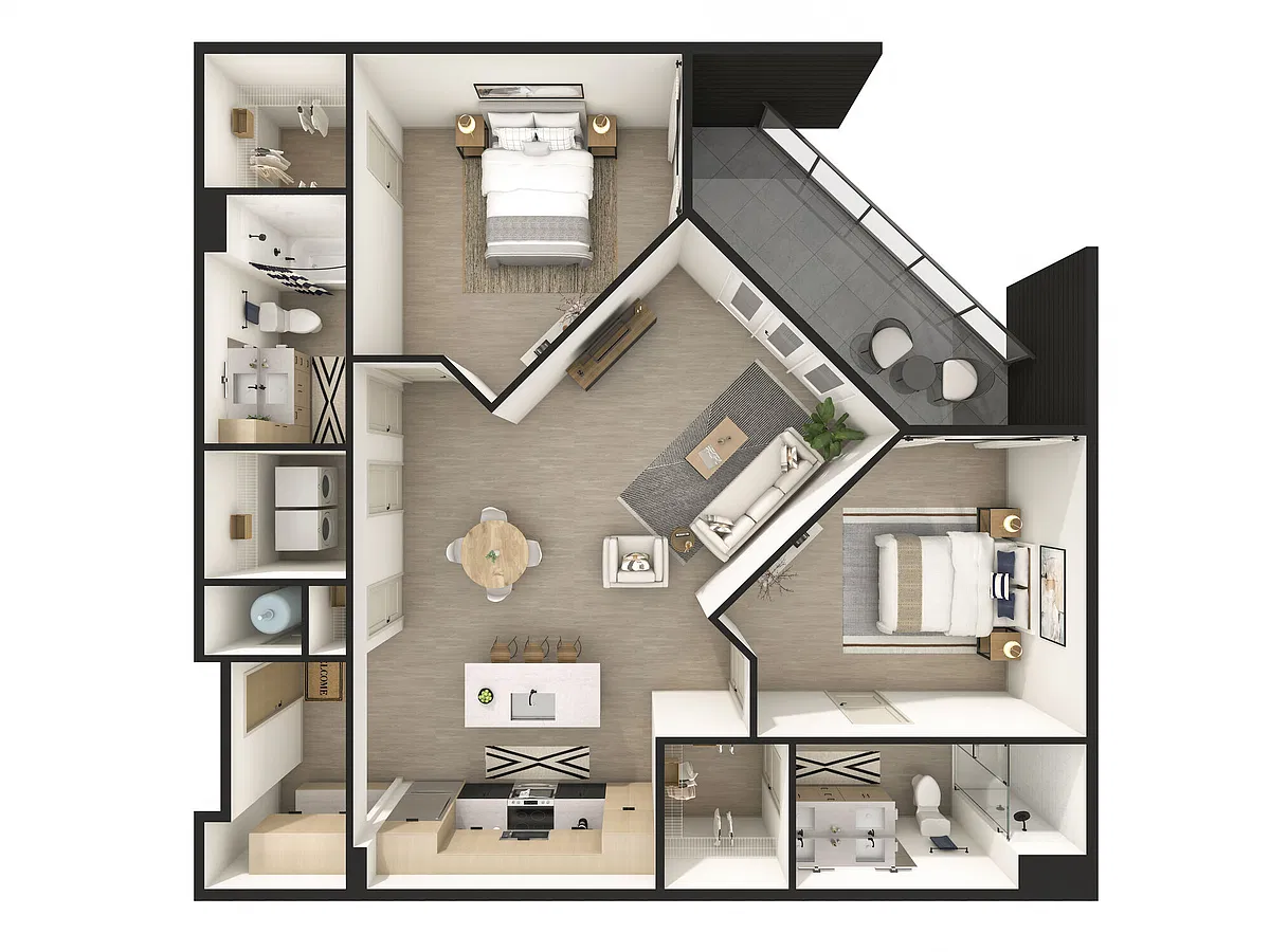 Floor plan Saylor 2.2