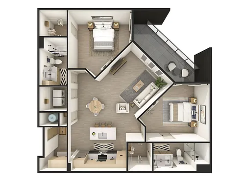 Floor plan Saylor 2.2