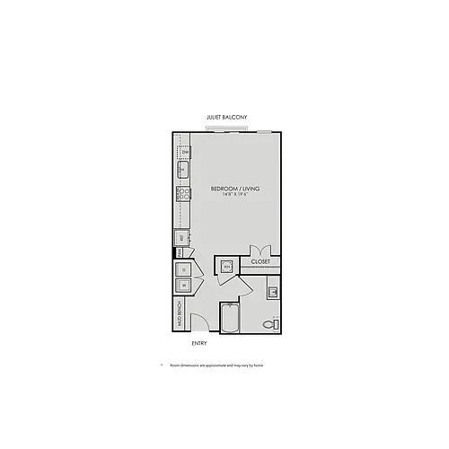 Floor plan S1A