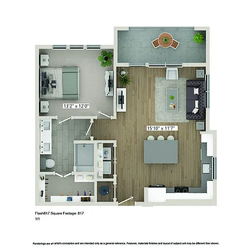 Floor plan A610