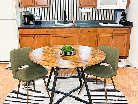 Full kitchen with dining space_ideal for daily meals and longer stays.