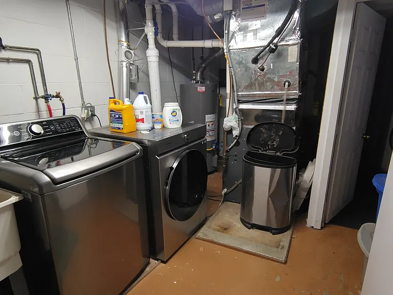 Washer and dryer
