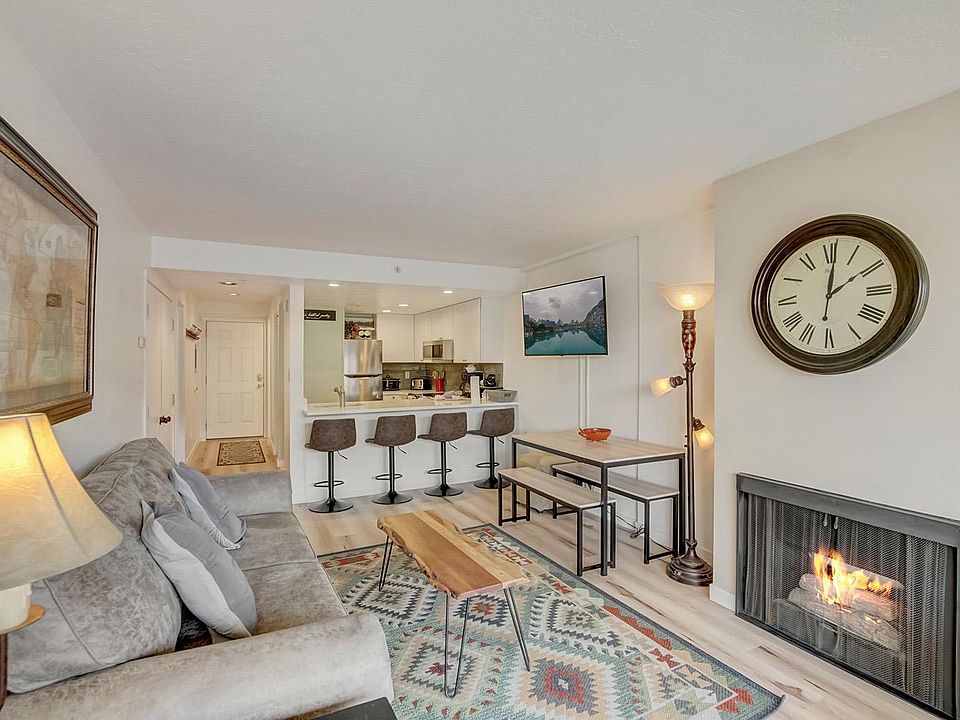Living / Fireplace / Dining / Kitchen /