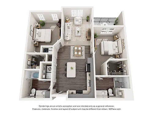 Floor plan B2 PBV Waitlist