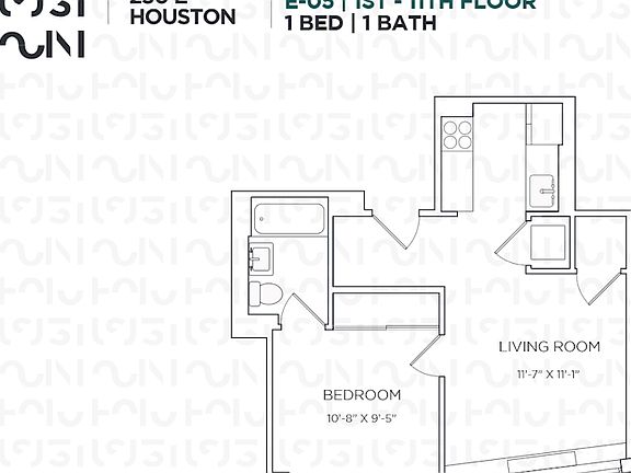 2nd image of 250 E Houston St APT 6E
