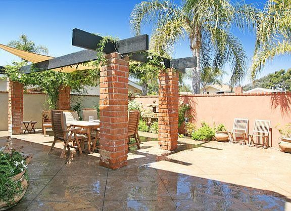 Find Peace & Privacy in the Enclosed Patio