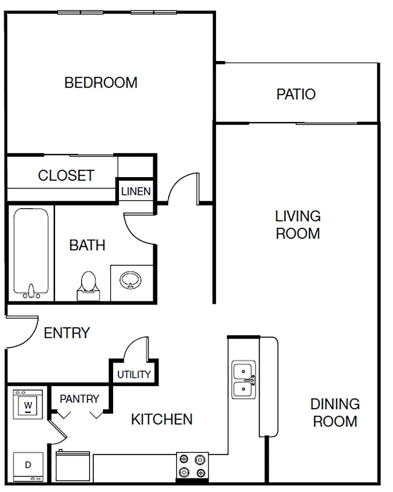 Floor plan The Andros