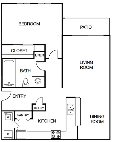 Floor plan The Andros