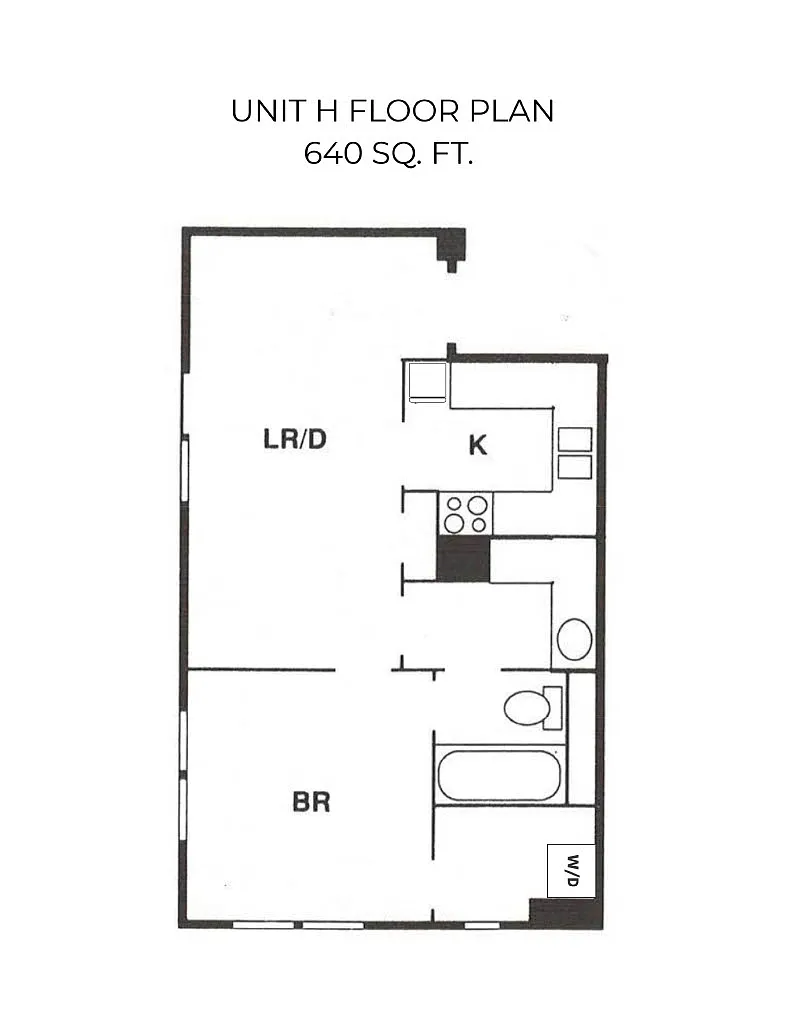 Floor plan H
