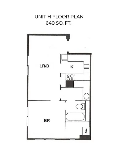 Floor plan H