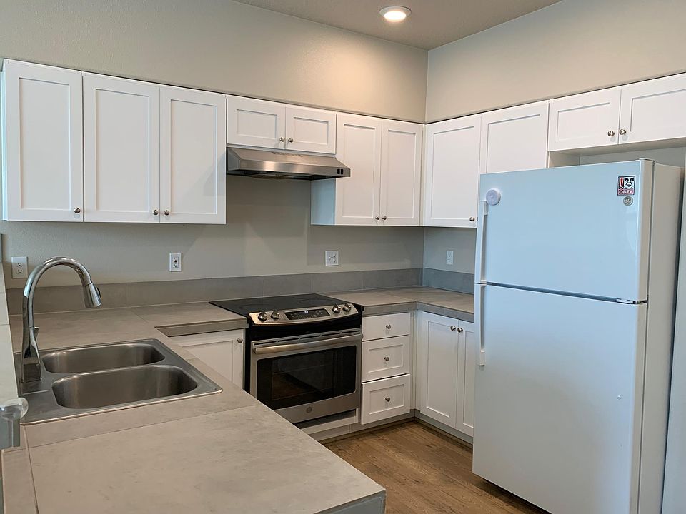 Modern kitchen with plenty of cabinets