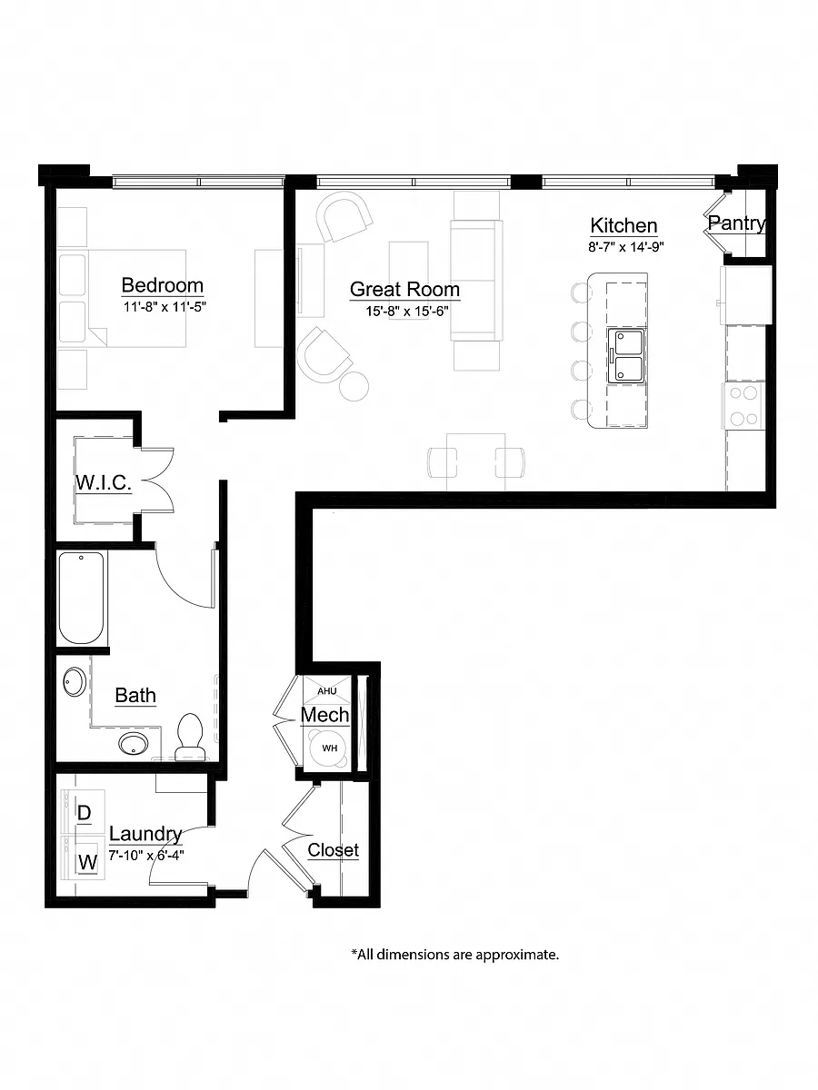 Floor plan The WhistleStop