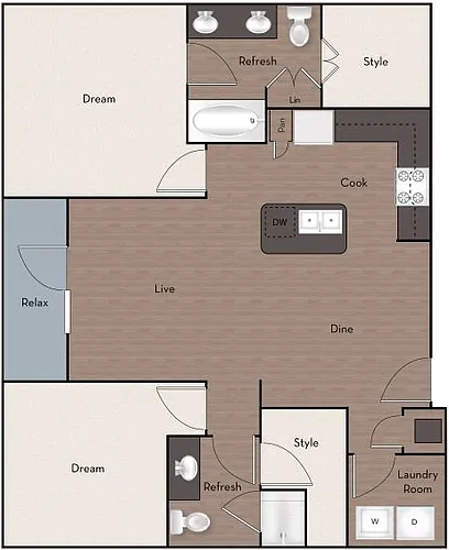 Floor plan B2