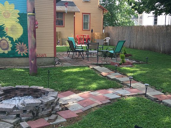 Permanent fire pit