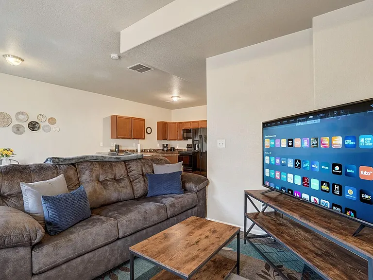 Living Room sofa Smart TV