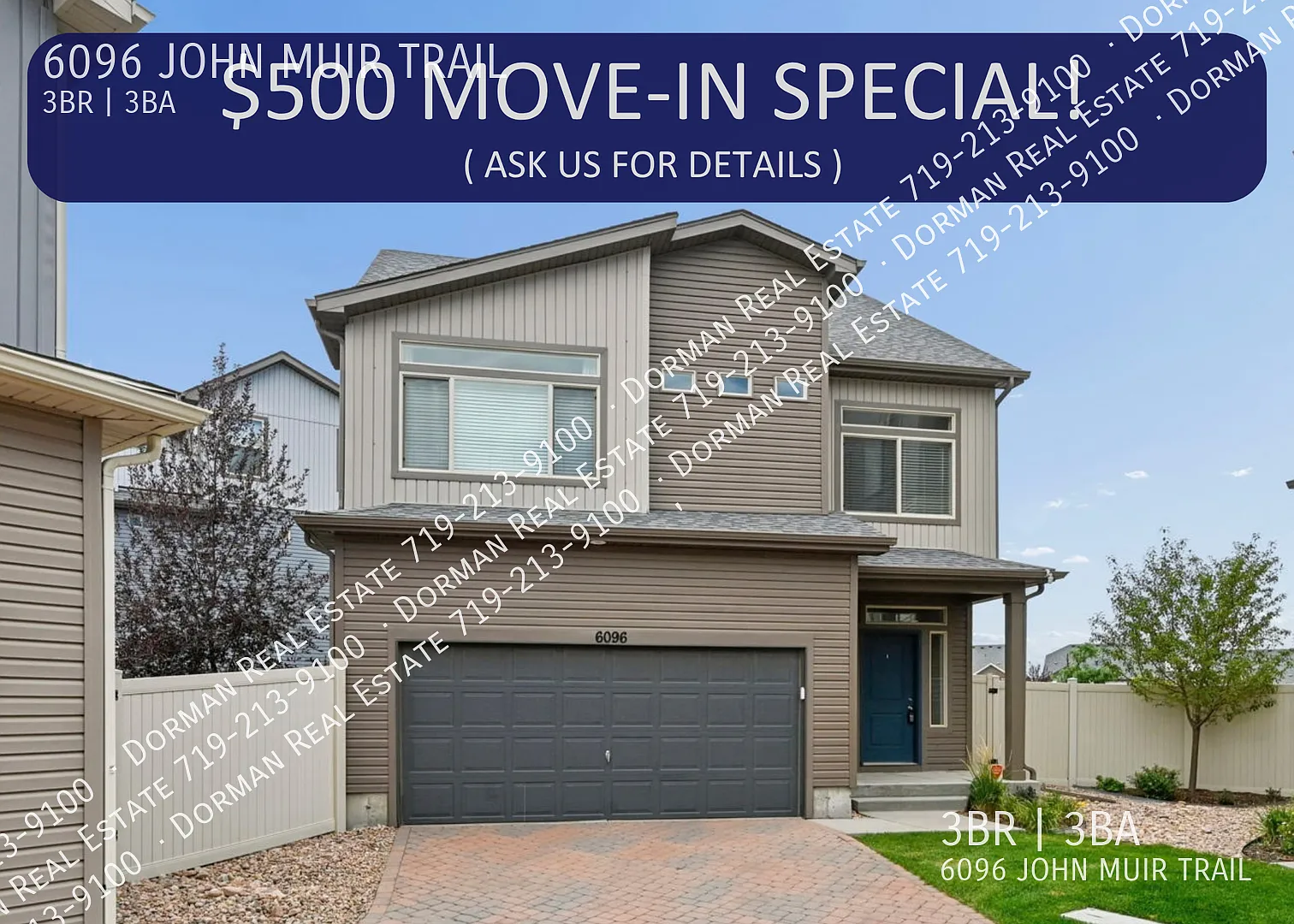 Move-In Special - $500 Off First Month's Rent - Banning Lewis Single Family — Photo 1