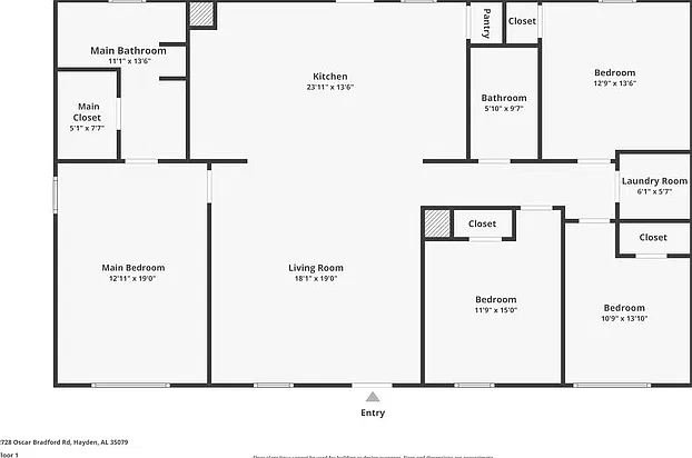 4 bed, 2.0 bath, 1500 sqft, $1,645 — Photo 2