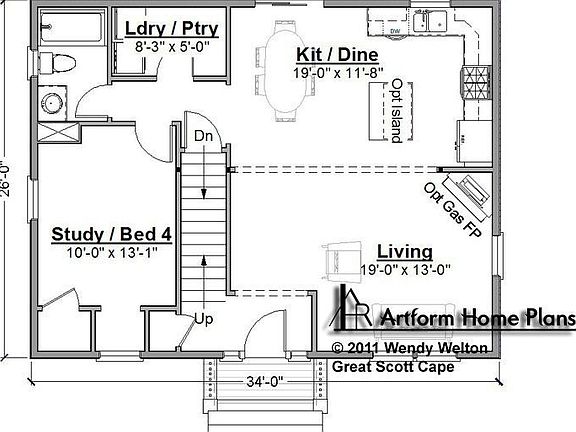 First floor plan