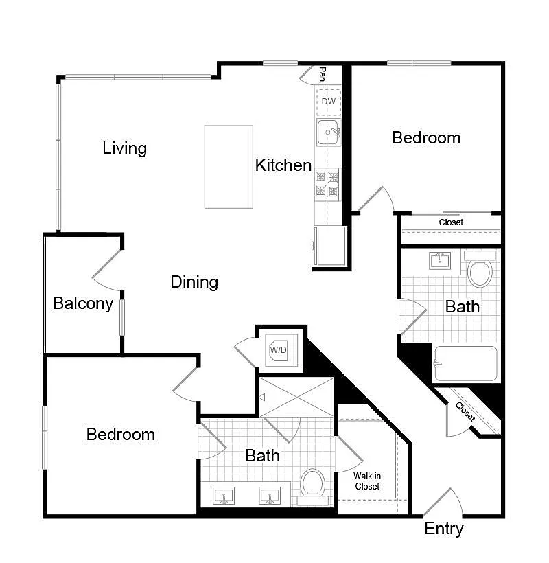 Floor plan B1