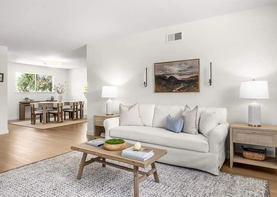 living room to dining room will be unfurnished