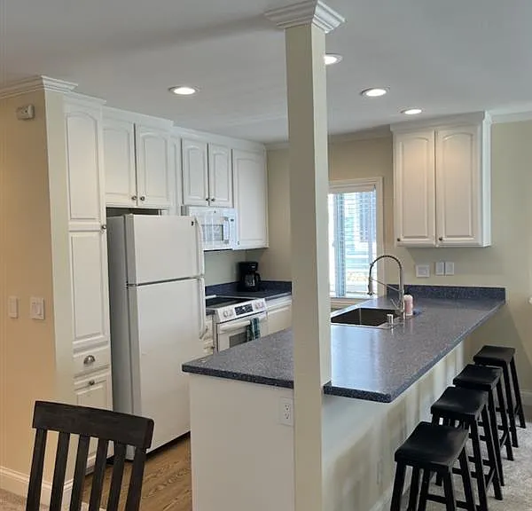 Kitchen view from front door