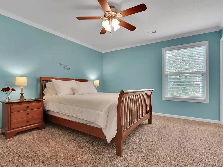 Master bedroom on main