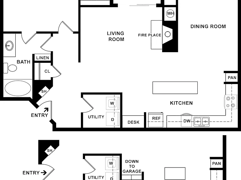 A4R Floorplan | One Bedroom A4R Floorplan | One Bedroom