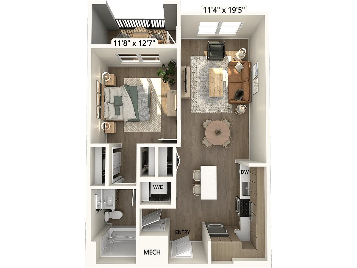 Floor plan A2-Finish2-687