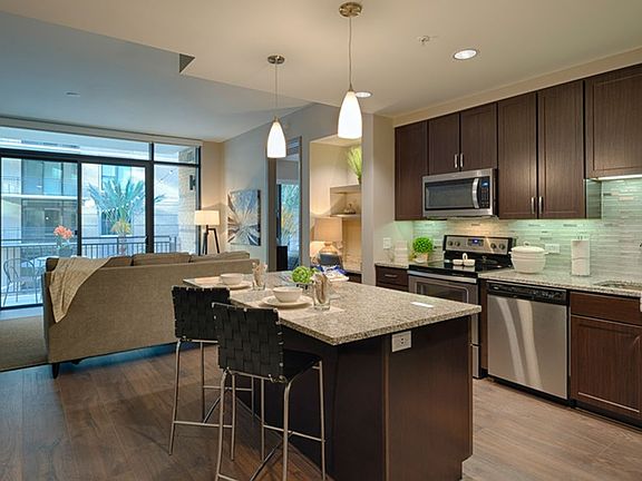 Enjoy your meals in this modern space.