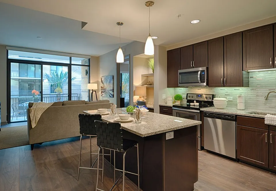 Enjoy your meals in this modern space.