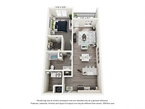 Floor plan The Haven