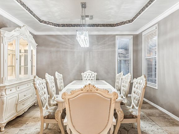 1st Floor Dining Room. Dining Table, Hutch, Chairs, Rug included in rental