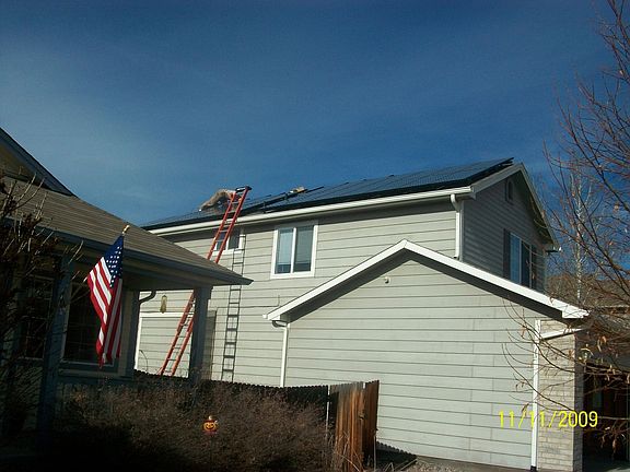 Nov 2009 Solar Installation