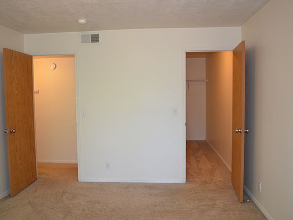 Bedroom and walk in Closet