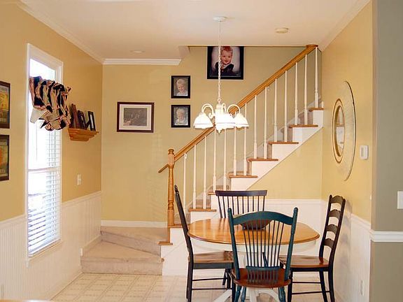 Separate dining area!