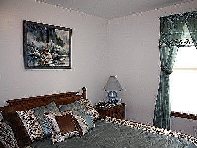 Bedroom showbn furnished