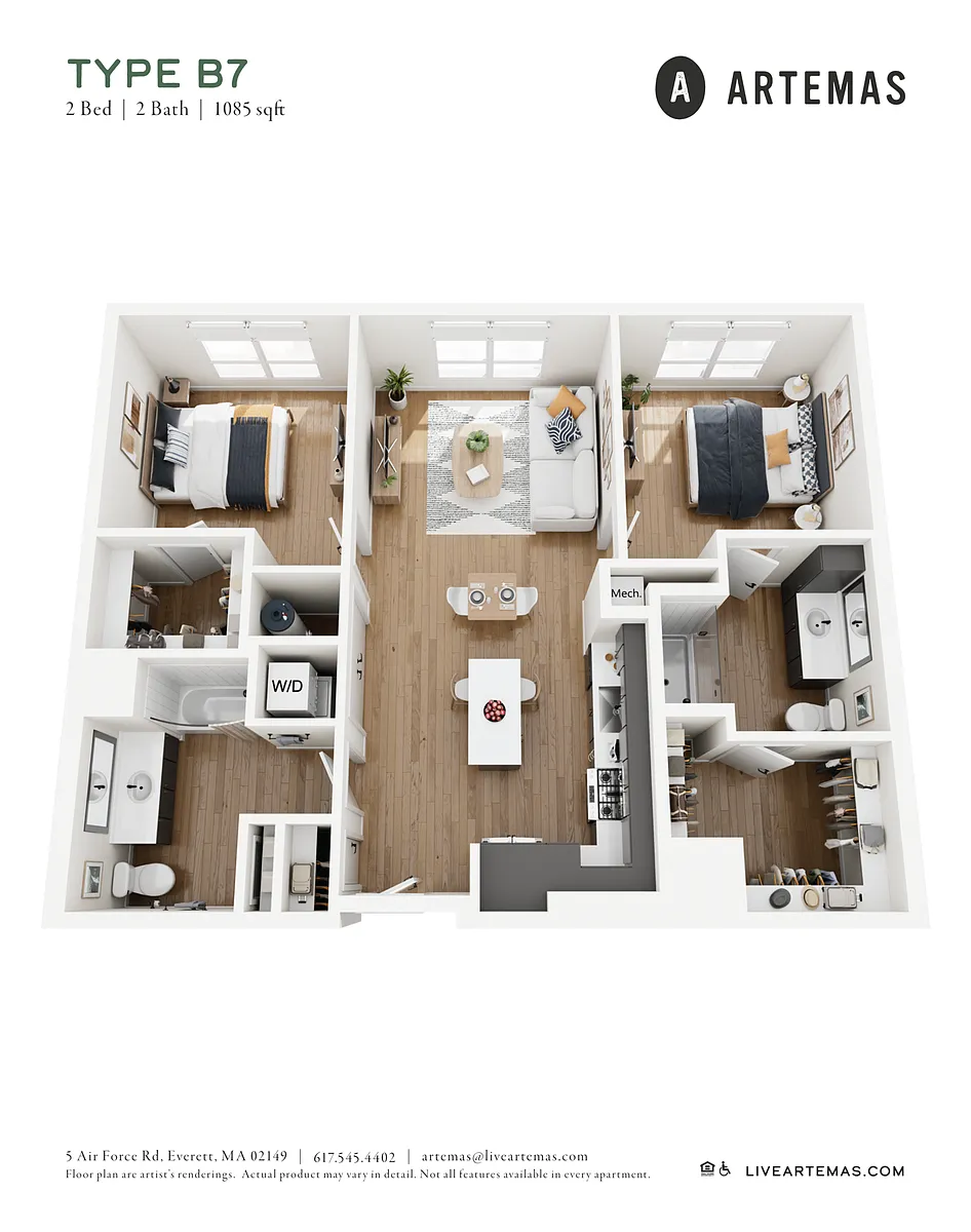 Floor plan B7