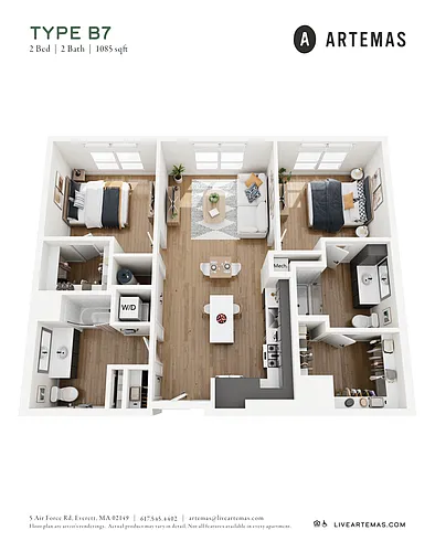 Floor plan B7