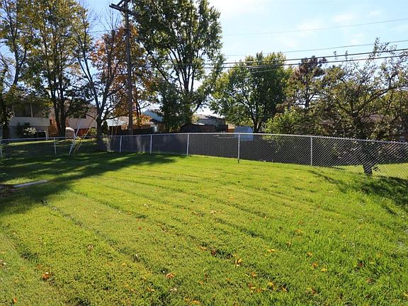 Fenced yard