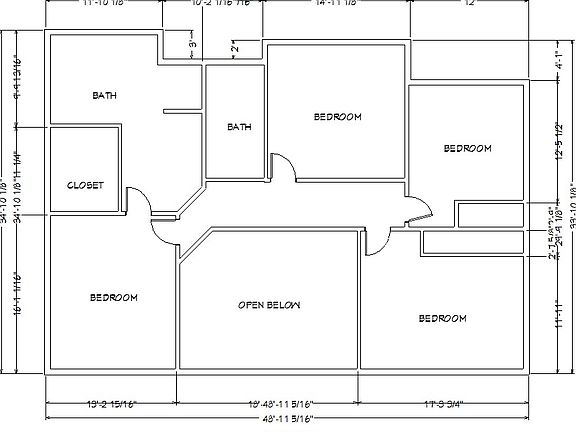 Second floor layout
