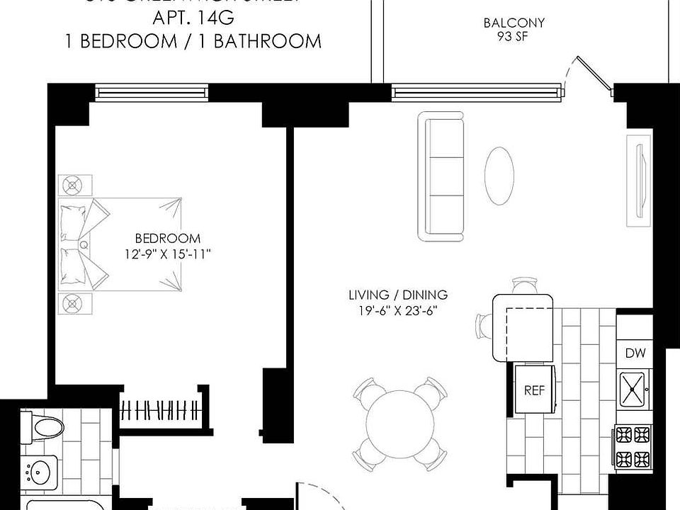 2nd image of 310 Greenwich St APT 14g