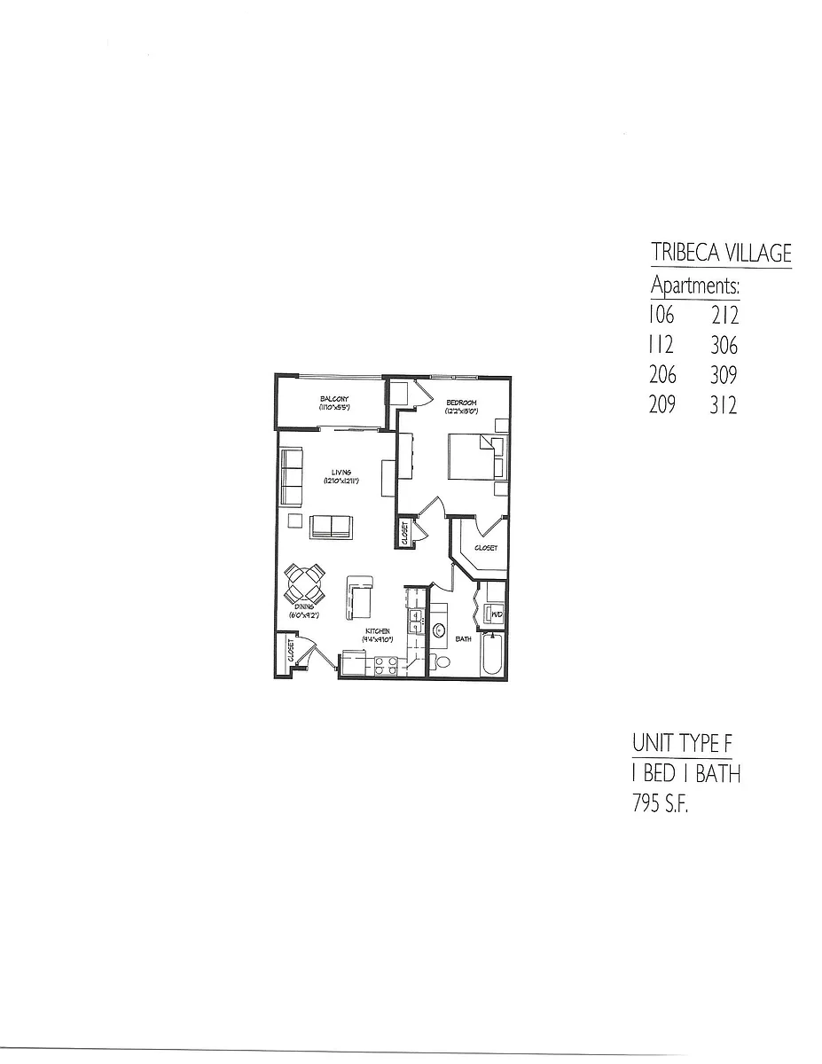 Floor plan Phase 2 - F