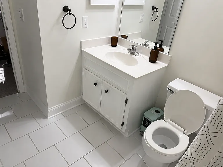 Secondary bathroom