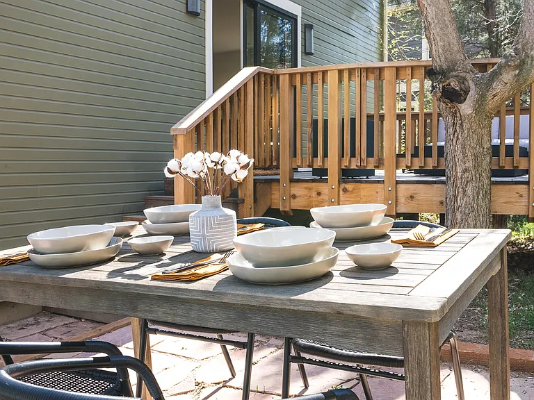 Patio of dining