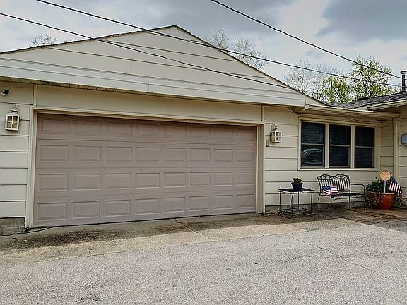 Attached two car garage 