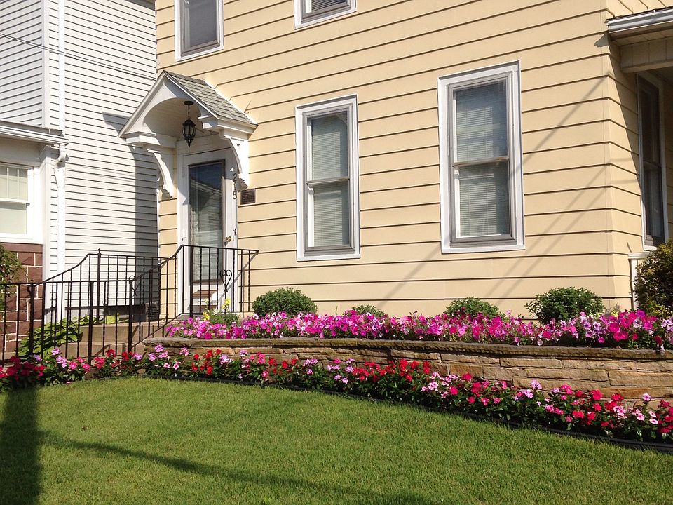 front of property
