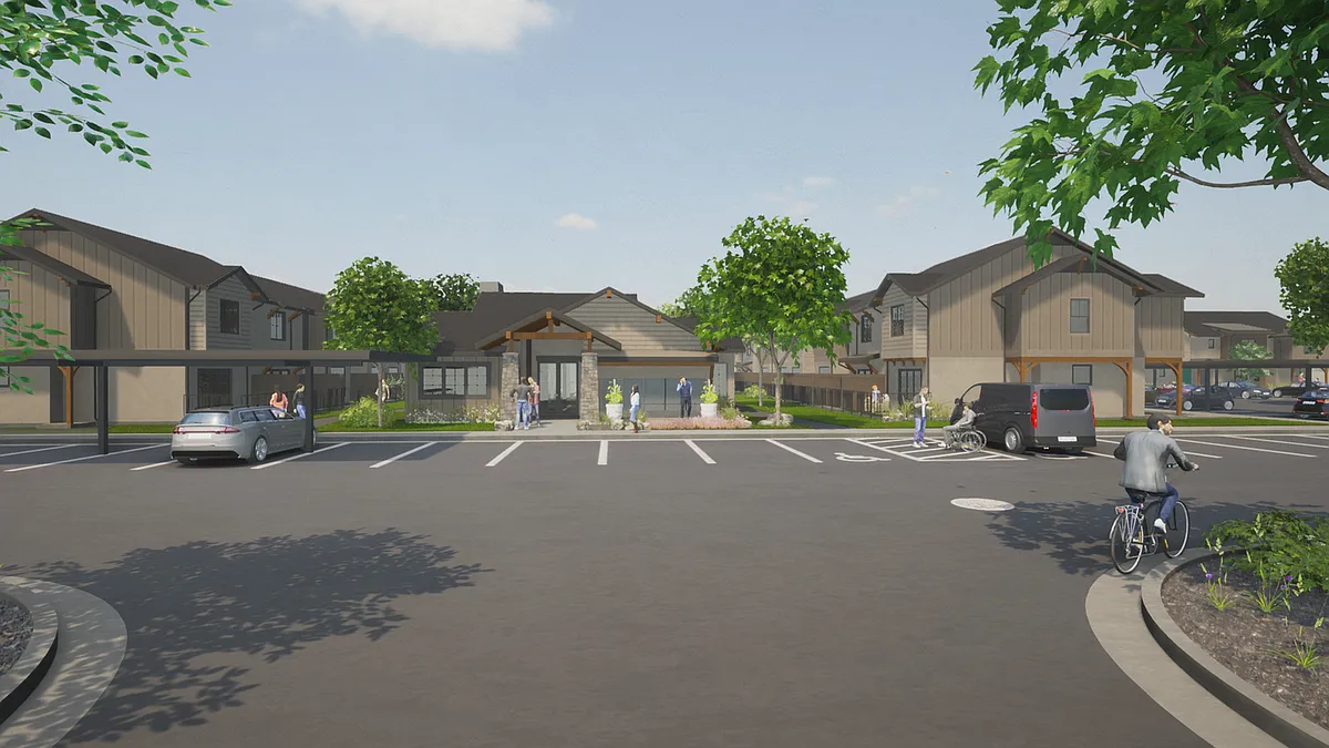 Clubhouse Front - Summit Springs Townhomes