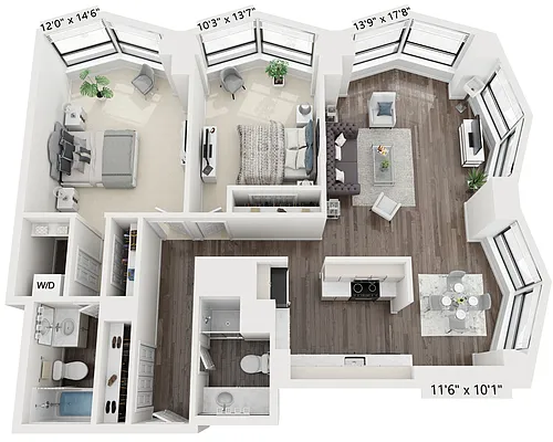 Floor plan C1