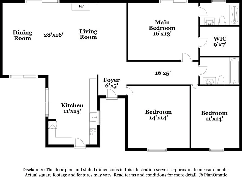 3 bed, 2.0 bath, 1657 sqft, $3,300 — Photo 2
